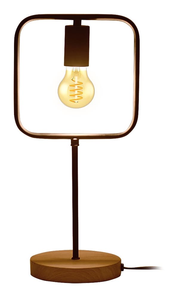 Industriel bordlampe bøg E27 Rufin 3219 Rabalux