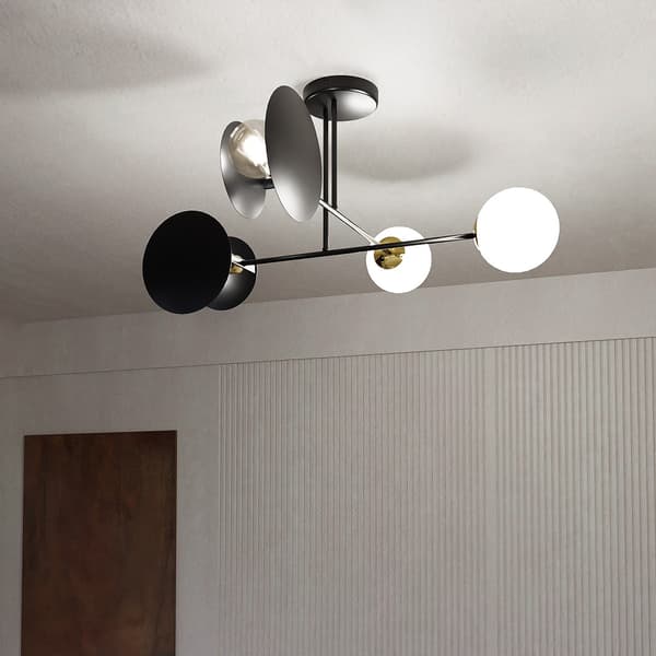 LOFTLAMPE Emibig 2xE27 60W MINERVA 4 BLACK 612/4