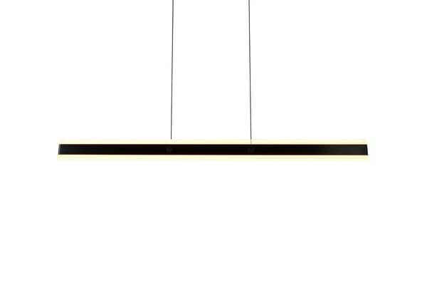 Moderne sort vandret op-ned LED pendel 35W ARCOLA Trio