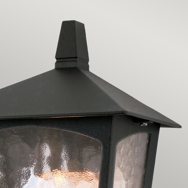 Elstead York 1xE27 musta ulkoseinävalaisin BL15-BLACK