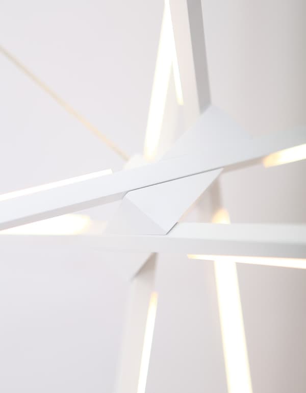 Pendellampe hvid moderne edderkop SPIDER LED 33W P0270 Maxlight