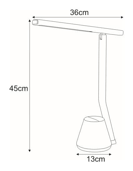 Bordlampe KIKI K-BL1066 Kaja SORT