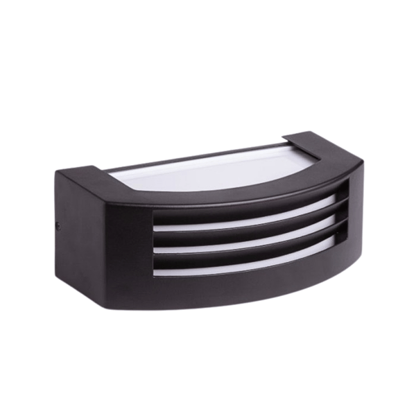 Ulkoseinävalaisin 1xE27 IP54 alumiini musta Ecolight EC79083