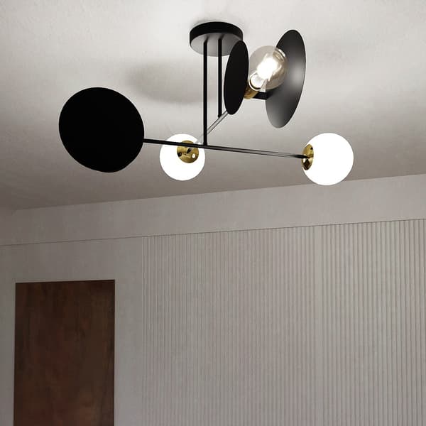 LOFTLAMPE Emibig 2xE27 60W MINERVA 4 BLACK 612/4