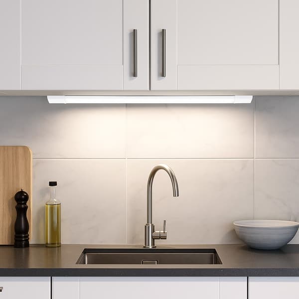 Køkken underskabsbelysning hvid rektangulær hvid LED 24W Batten light2 Rabalux