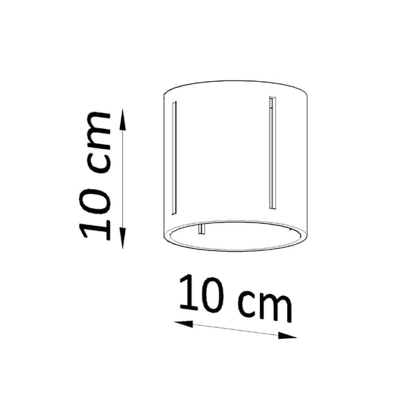 Spot RAMONA Sort Pure Lume PU.0356