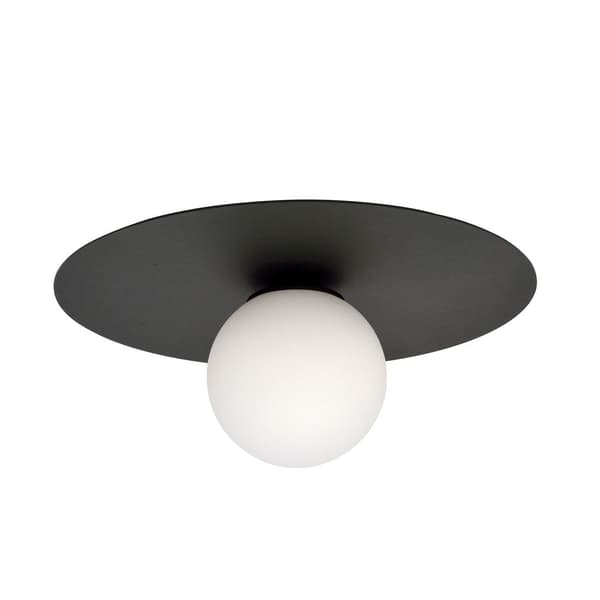 Emibig loftlampe 1xE14 40W SOLAR 1 SORT/OPAL 1127/1
