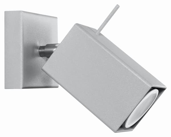 Væglampe MERIDA 1 Grå Sollux Lighting SL.0455