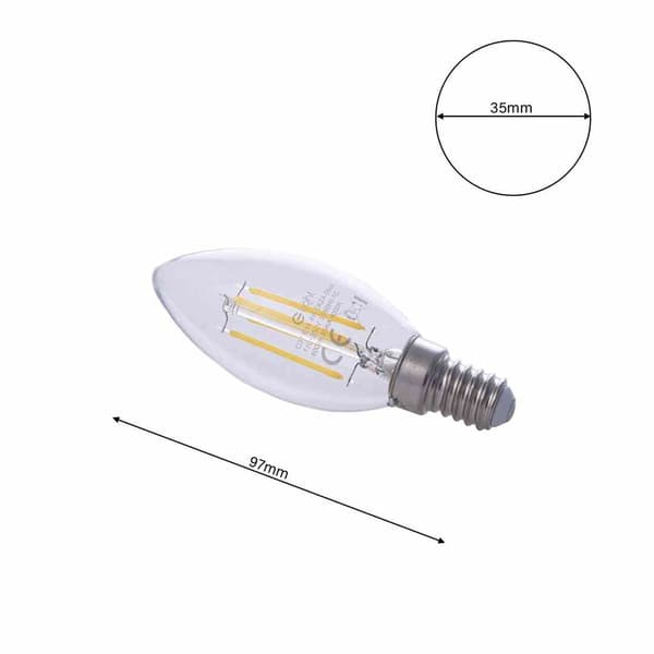 LED-pære 4W E14 neutral 4000K Eko-light EKZF0964
