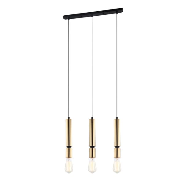 Italux Torla moderne sort lysekrone PEN-5041-3-BKBR
