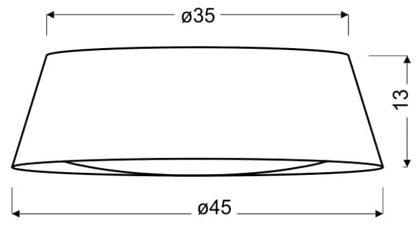 Candellux RIVER 14-62963 loftlampe hvid