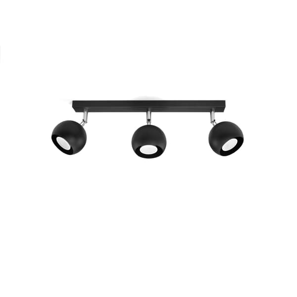 FOKUMO 3 Sort loftlampe Pure Lume PU.0445