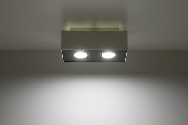 Loftlampe MONO 2 Hvid Sollux Lighting SL.0067