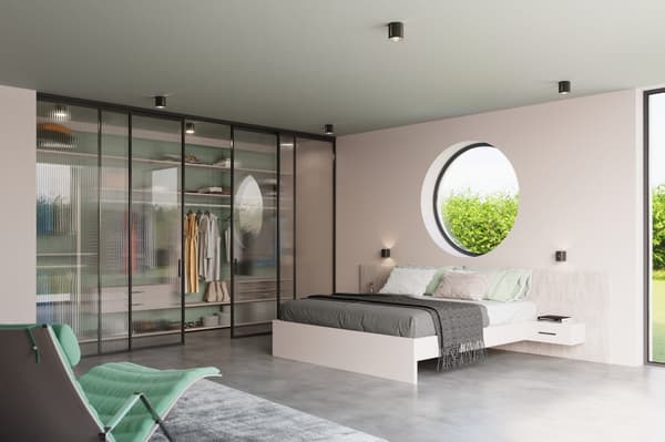 Væglampe INEZ Sort Sollux Lighting SL.0353