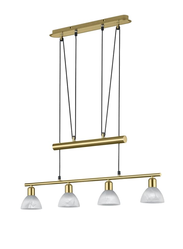 Lysekrone LEVISTO guld Trio 371010408