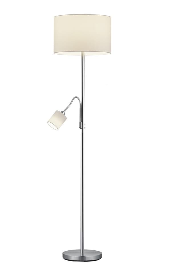 HOTEL gulvlampe sølv Trio 403900201