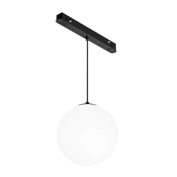 Sort glas kugle LED 6W LUNA Maytoni Technical skinnespot