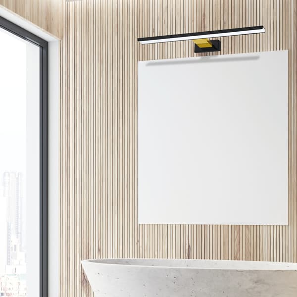 LED væglampe Milagro BLACK ML7885 sort / guld