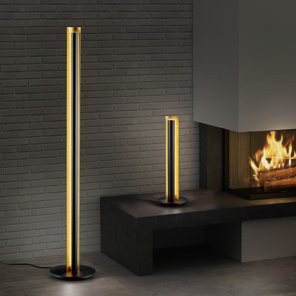 TEXEL LED gulvlampe sort Trio 474410179