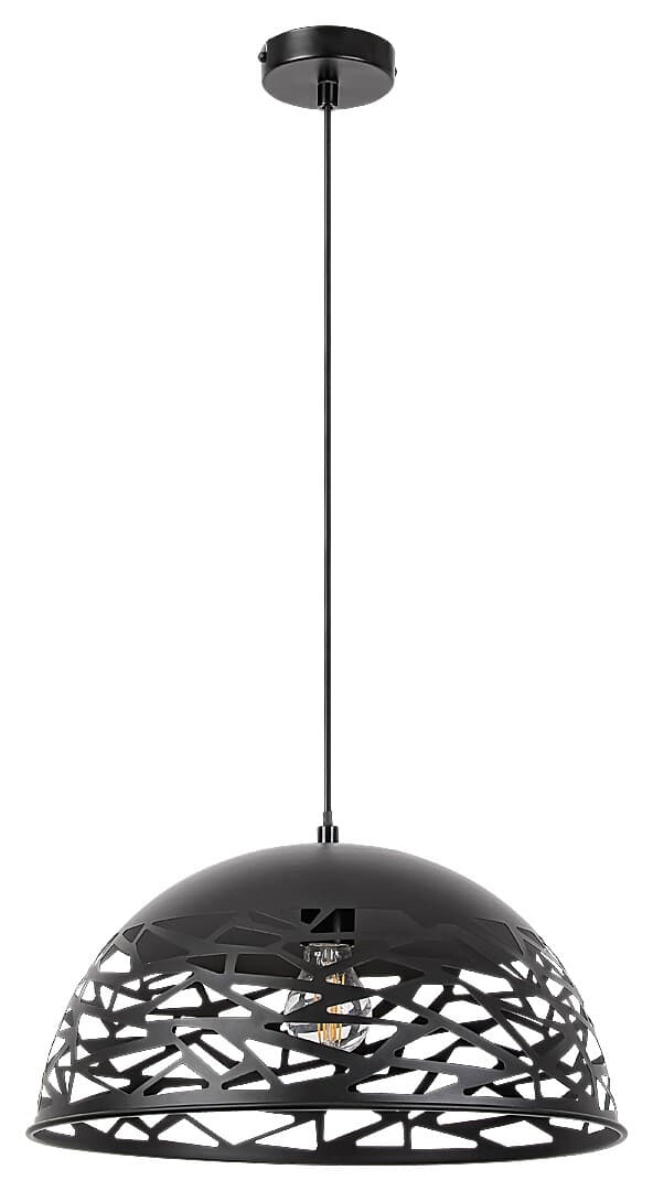 Pendellampe E27 1x60W mat sort 5086 Norena Rabalux