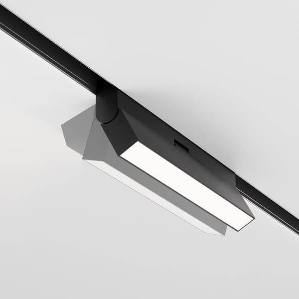 Sort justerbar LED-skinnespot 12W BASIS ROT Maytoni Technical