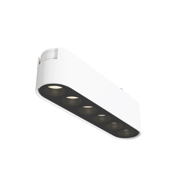 1-fas skenspotlight vit linjär LED 6W 3000K POINTS Maytoni Technical