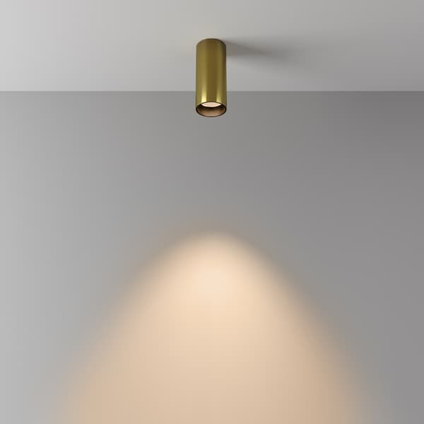 Messing loftspot LED rør 12W FOCUS LED Maytoni