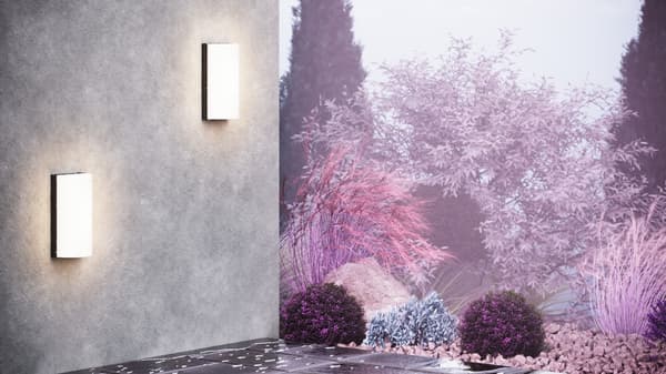 Maytoni Badd 10W LED-seinävalaisin ulkokäyttöön