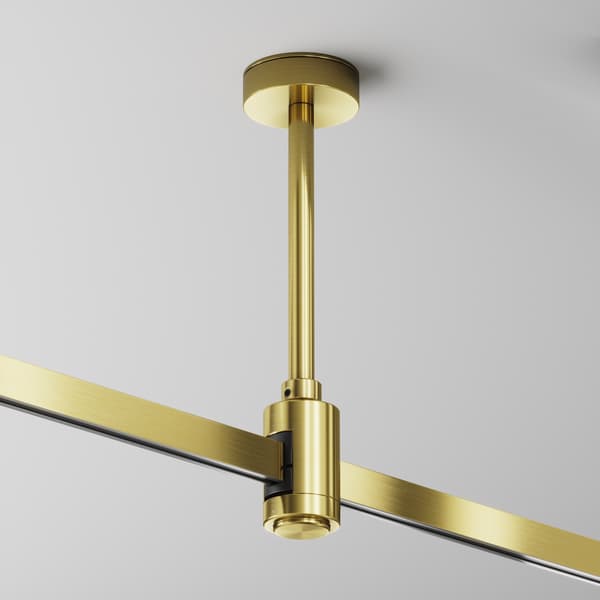 Enkel takmontering 18 cm mässing FLARITY Maytoni Technical