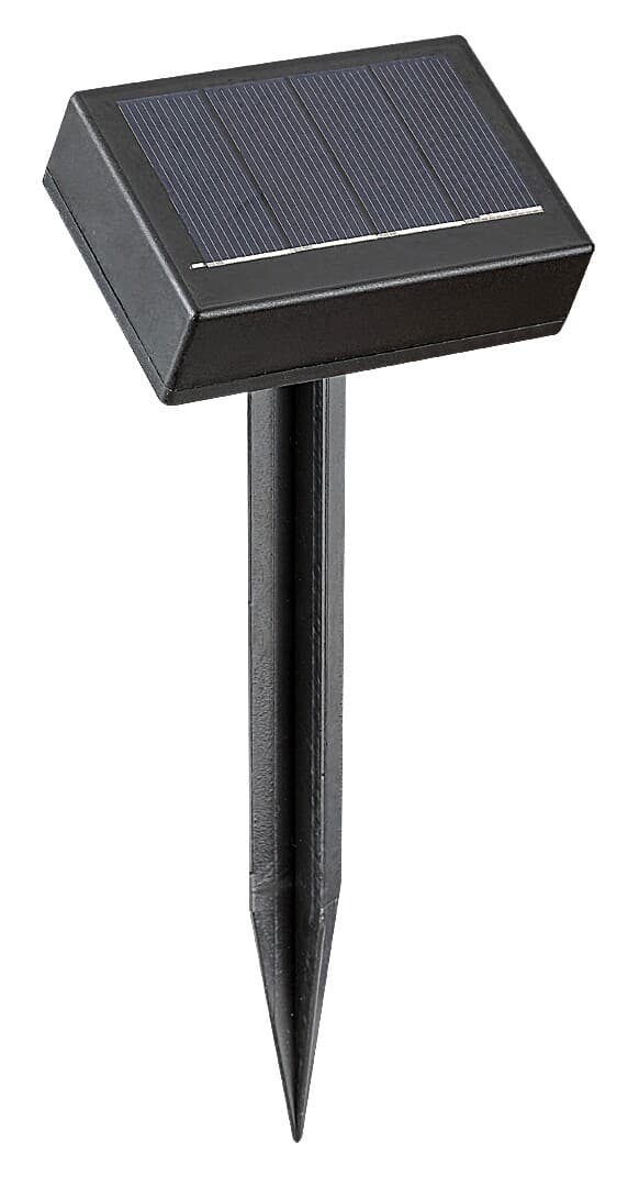 Dekorative solcelle LED havelamper 2W Skadar sort 77007 Rabalux