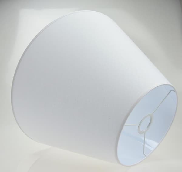 Konisk lampeskærm hvid 22/45/31 til pendel