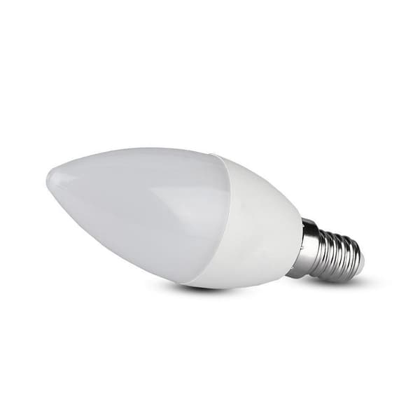 V-TAC LED pære 4,5W E14 Kerte VT-1855 varm 470lm