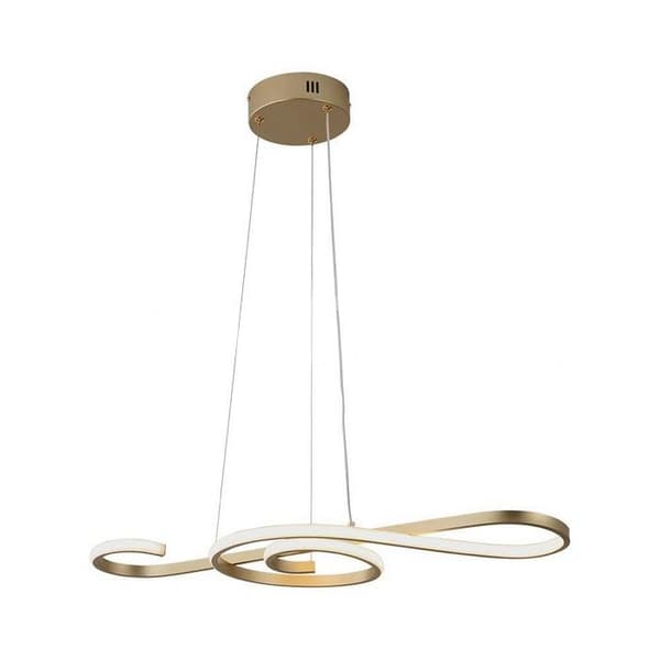 LED pendellampe diskantnøgle guld V-TAC VT-7817-8021