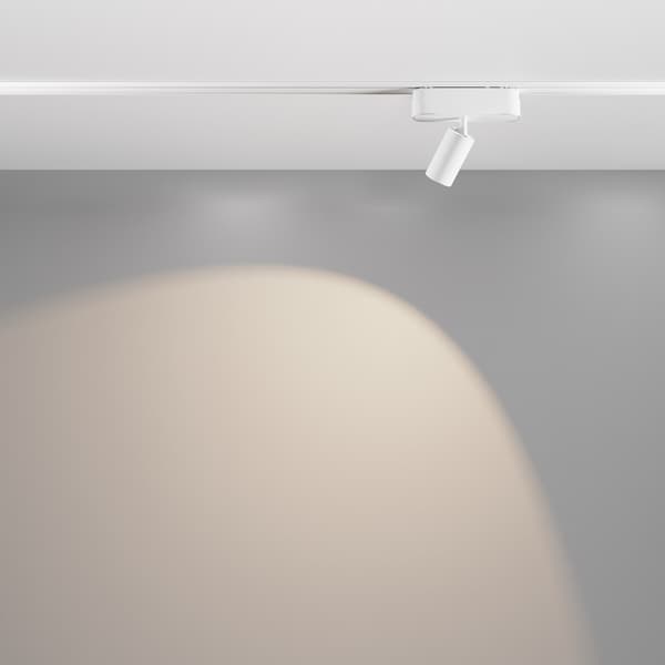 1-fas skenspotlight vit LED 5W 4000K FOCUS LED Maytoni Technical
