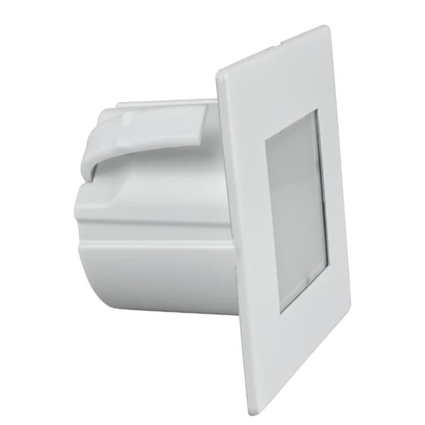 LED trappbelysning 1.2W fyrkantig vit DPM