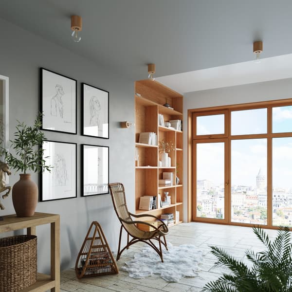 Spot SALGADO naturtræ Sollux Lighting SL.0672