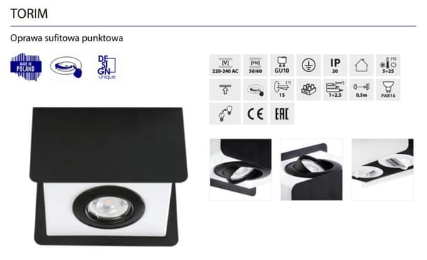 Spot Kanlux TORIM model 28463