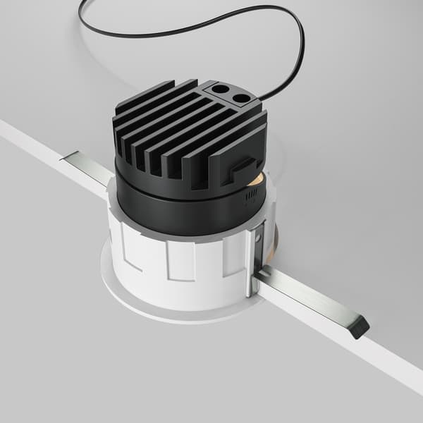 Infälld spotlight rund konisk vit LED 10W Wise Maytoni