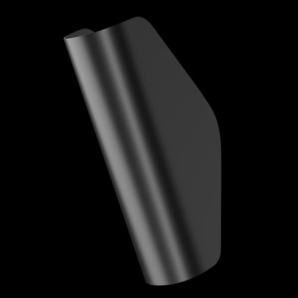 Seinävalaisin musta geometrinen Notta Maytoni MOD417WL-01B