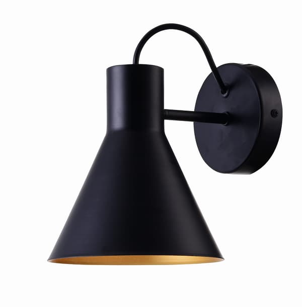 Candellux MORE 21-71149 sort væglampe