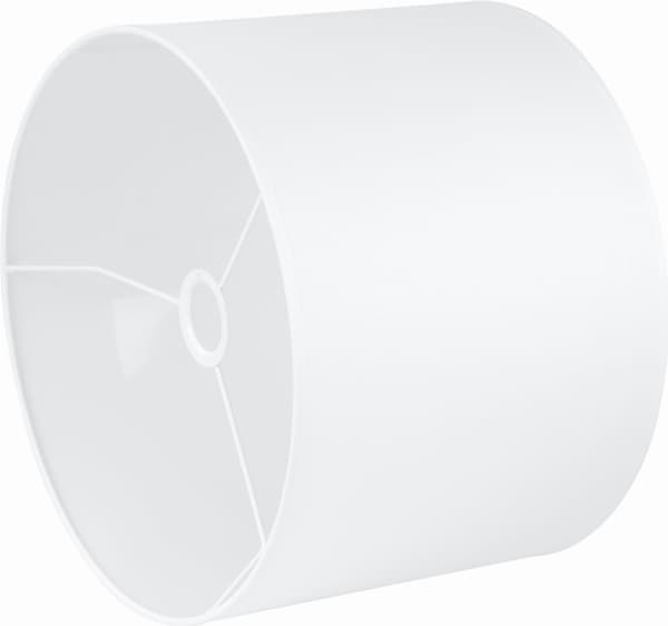 Cylindrisk lampskärm vit 35/25