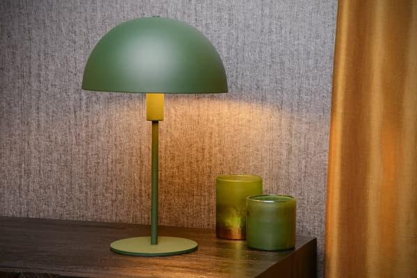 Bordlampe grøn eklektisk E14 Siemon Lucide