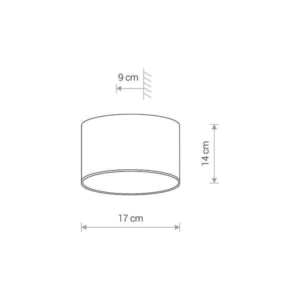 LED væglampe Nowodvorski ELLIPSES 8182 aluminium, sort