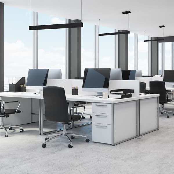 Moderne sort aflang pendellampe med variabel LED-farve 36W LINEA Milagro
