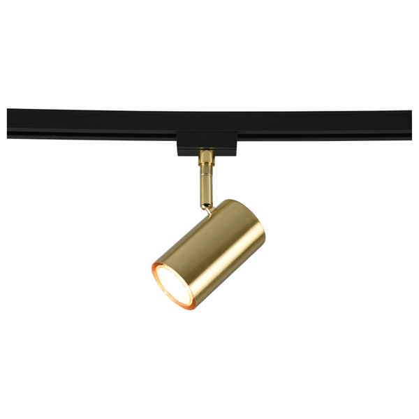 Väggspotlight för skensystem DUOLINE guld Trio 78240108