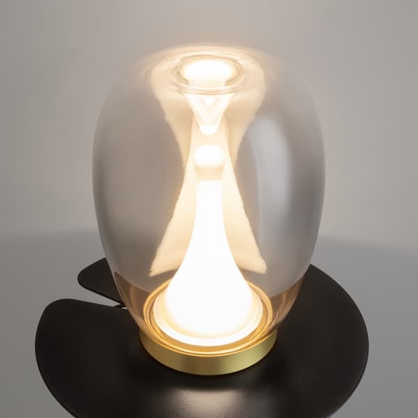 Bordlampe seng røget glas Splash LED 9W Maytoni