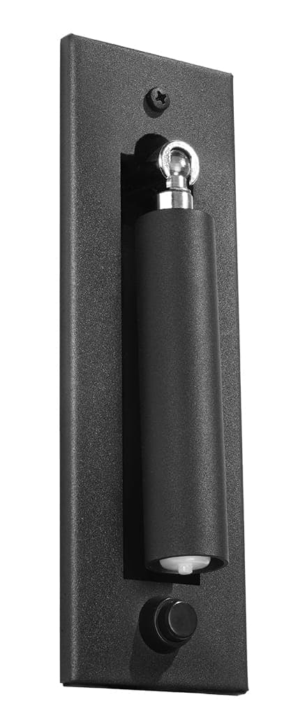 Seinävalaisin ENIF musta, Sollux Lighting, malli SL.0956