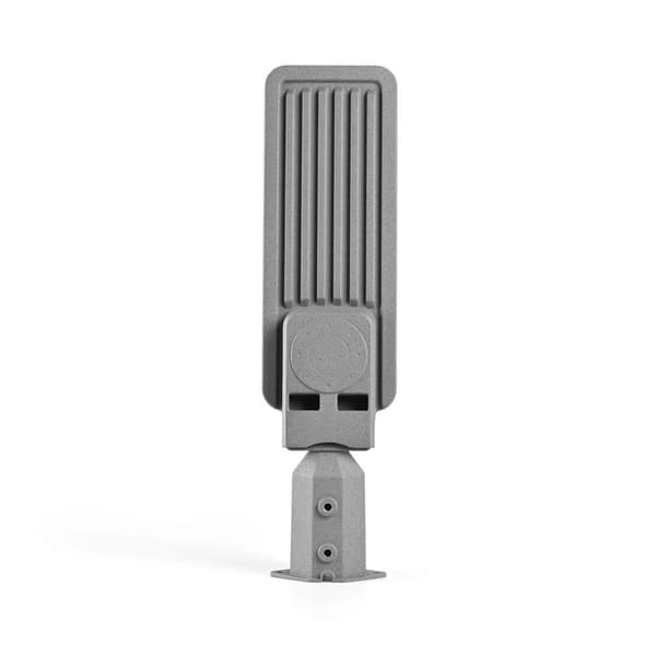 Moderne grå robust gadelampe 5500lm LED 50W Videx