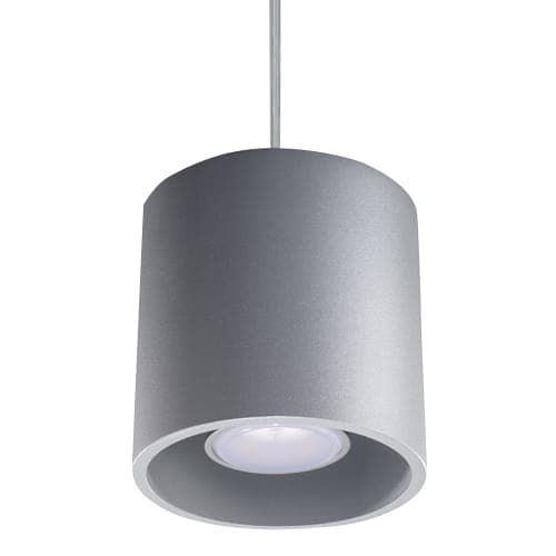Pendellampa ORBIS 1 Grå Sollux Lighting SL.0052