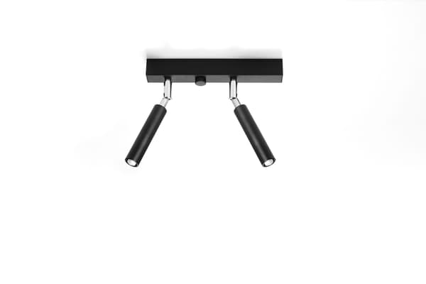EYETECH 2 sort loftskinne Sollux Lighting SL.0898